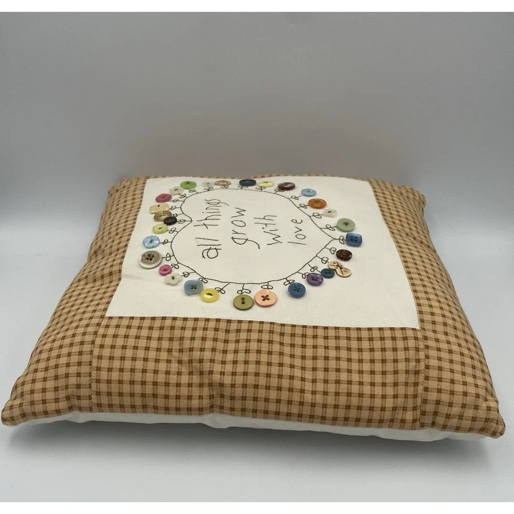 Handmade Decorative Pillow All Things Grow With Love 13
